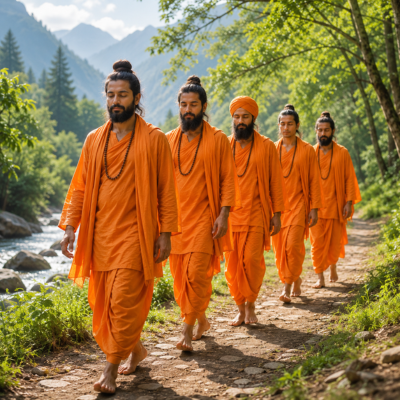 Meditative walking
